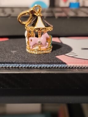 Juicy Couture Gold Carousel Horse Charm